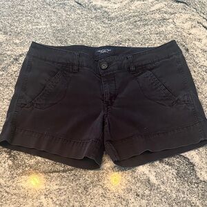 American Eagle Outfitters Dark Blue Stretch Shorts